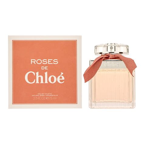 chloe eau de parfum rose|chloe perfume with black ribbon.